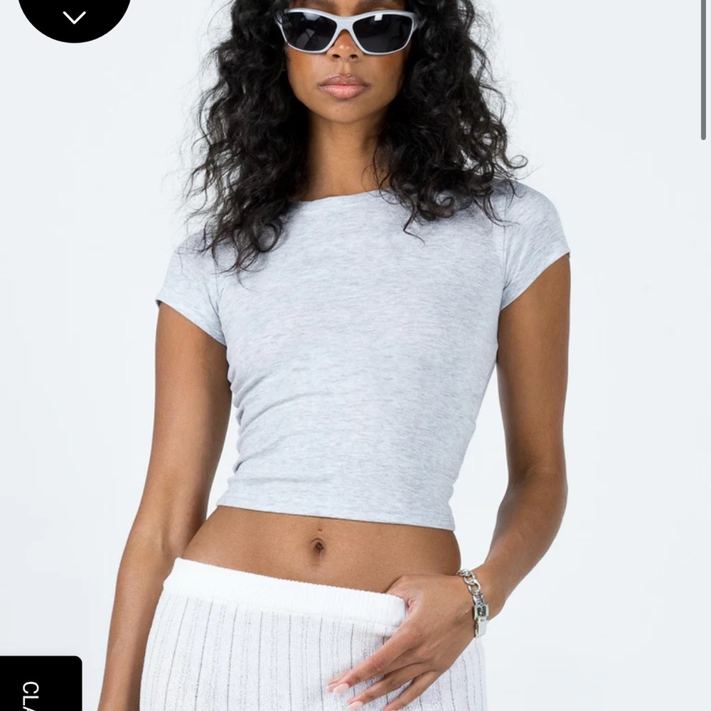 Gray top